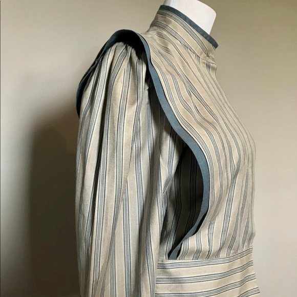 80s Handmade Apron Front Top - Picture 4 of 9